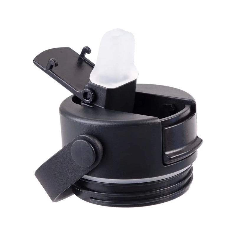 Oasis Ceramic lined SORRENTO Black Drink Bottle 900ml