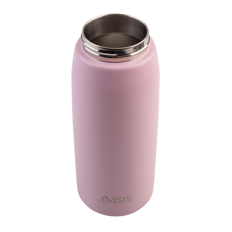 Oasis Stainless Steel Double Wall Insulated Sports Bottle 780ml – Blush | Large Capacity Vacuum Sports Drink Bottle