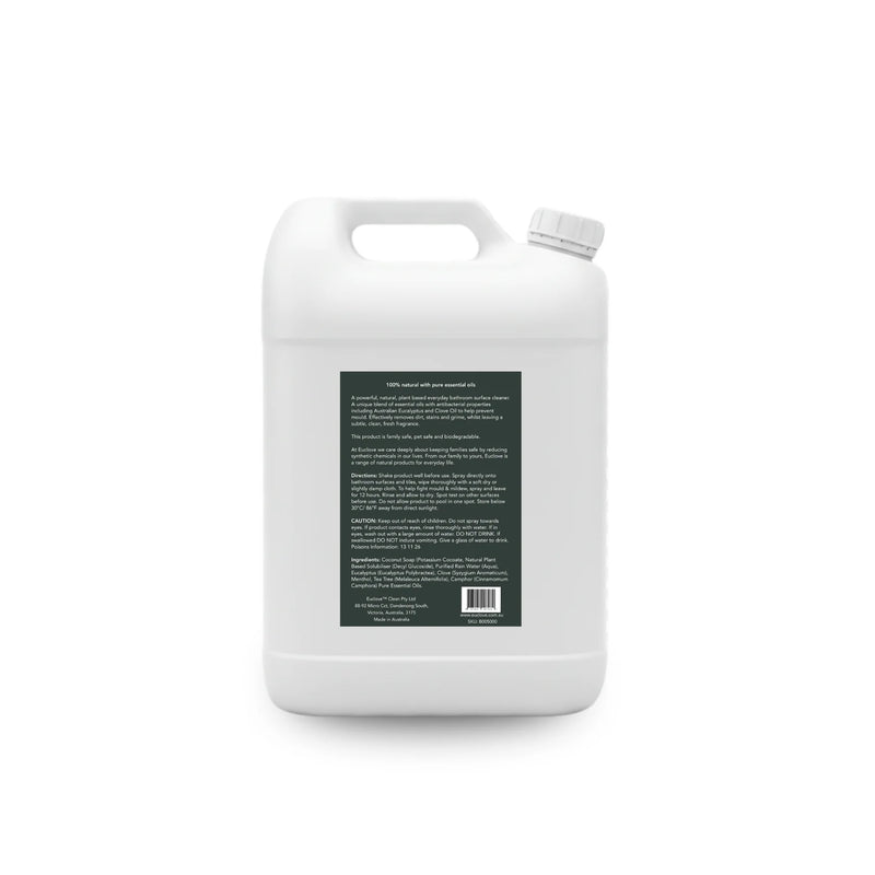 Euclove Natural Bathroom & Mould Cleaner 5 Litre