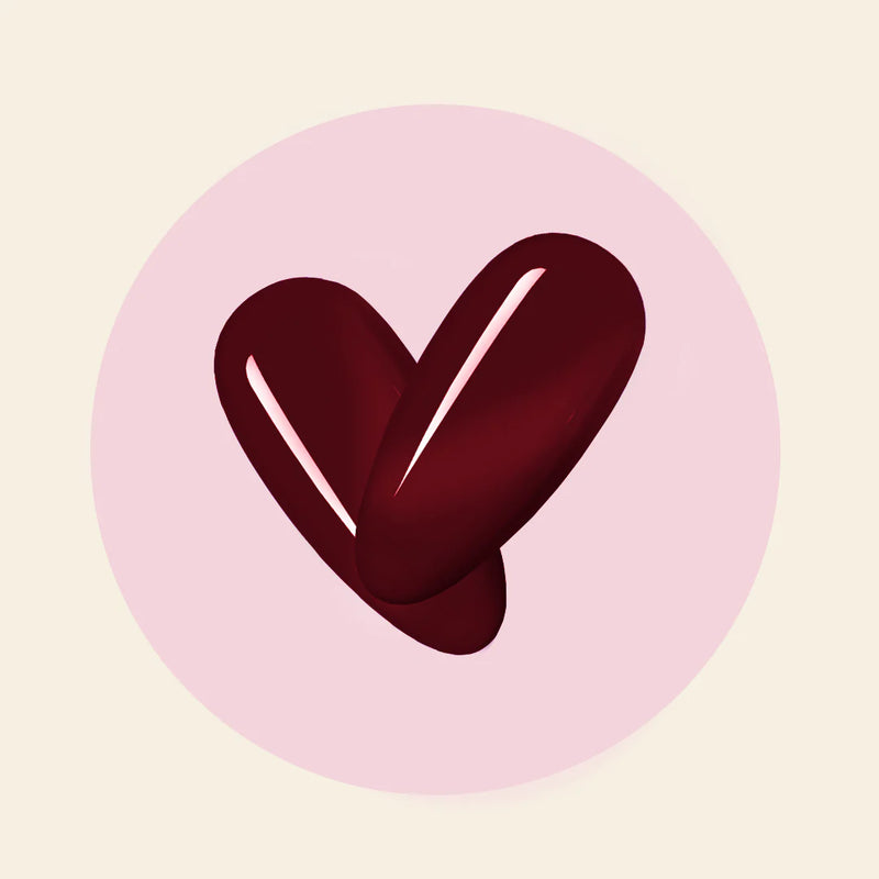 Mitty 83% Plant based Vegan polish Black Cherry 10ml