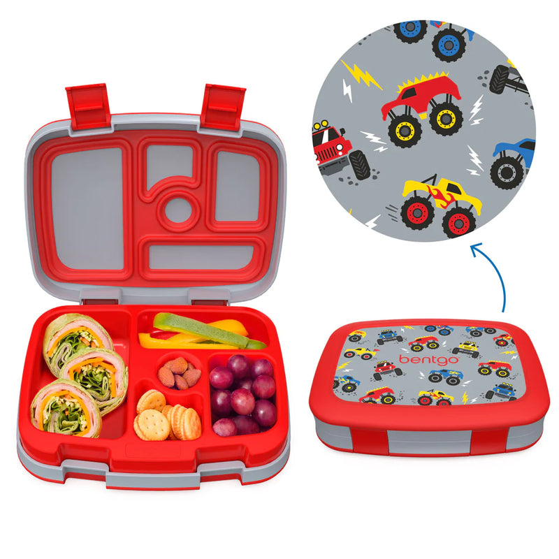 Bentgo Kids Bento Lunchbox (Trucks)