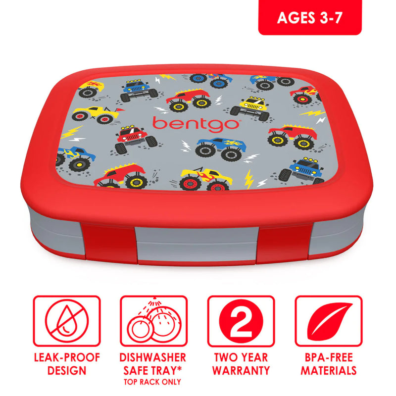 Bentgo Kids Bento Lunchbox (Trucks)