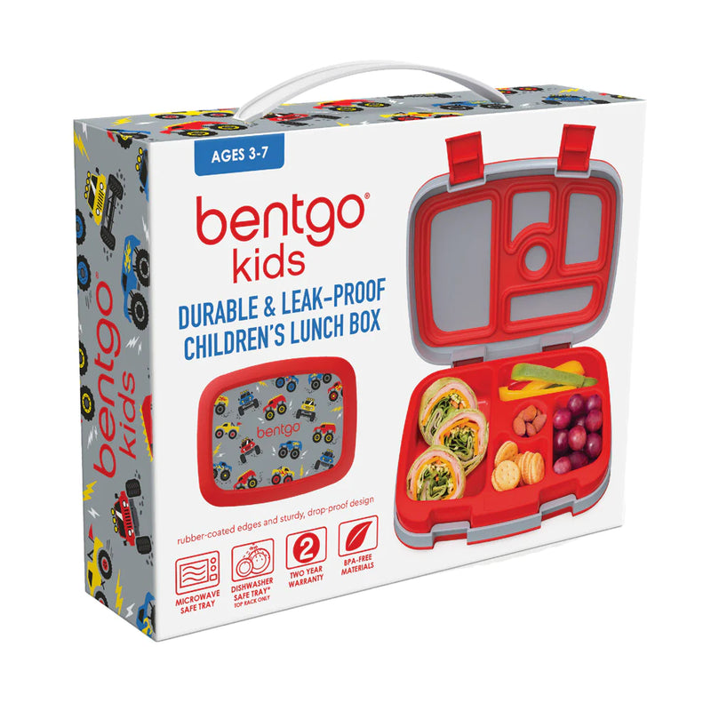 Bentgo Kids Bento Lunchbox (Trucks)