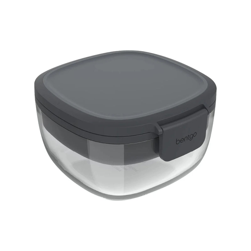 Bentgo Kid's Snap & Go Lunch Box (Dark Grey)