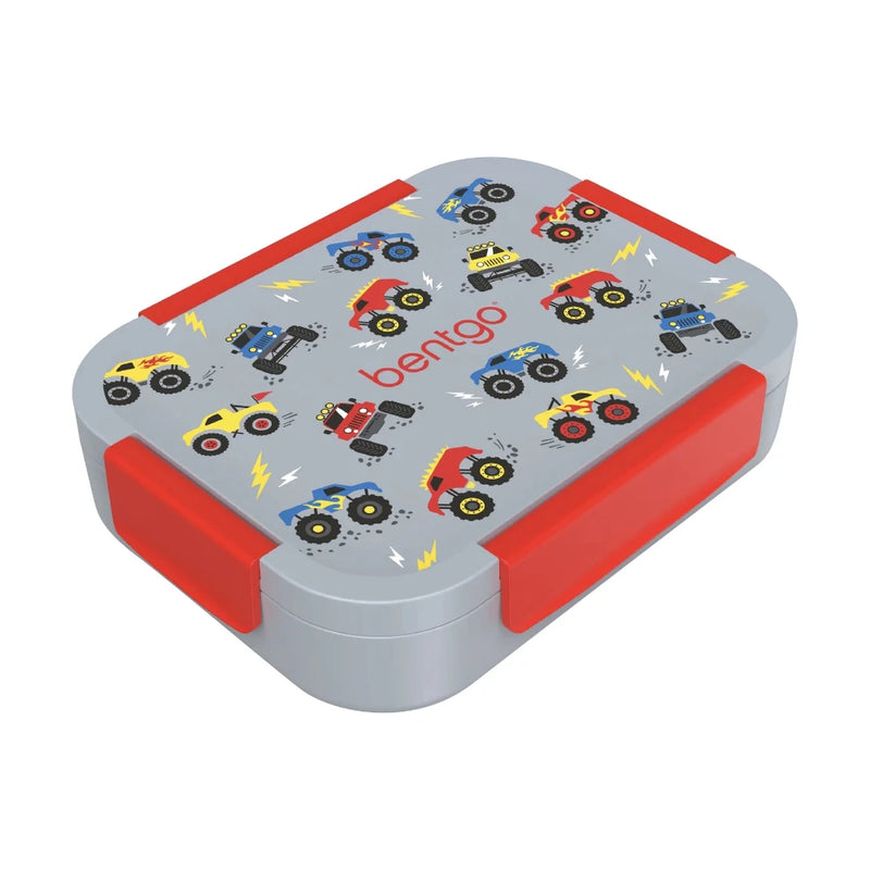 Bentgo Kid's Snap & Go Lunch Box (Trucks)