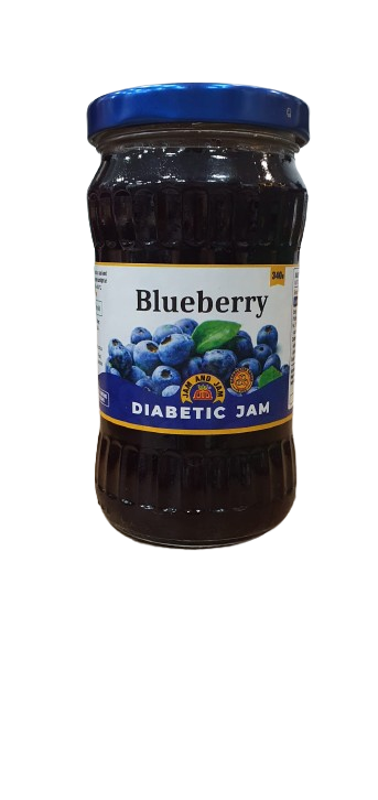 Jam And Jam Diabetic Jam Blueberry 340g