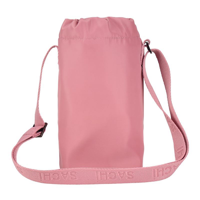 Sachi Crossbody Lite Insulated Bottle Bag – Blush Adjustable Strap