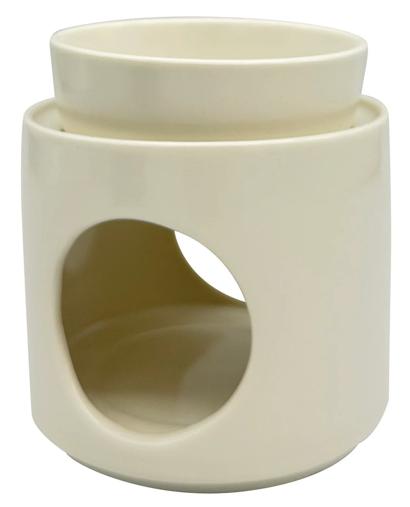 Blu Lemon Ceramic Oil Burner Cream