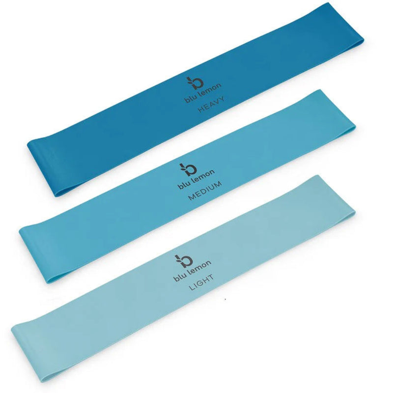 Blue Lemon 3 resistance bands
