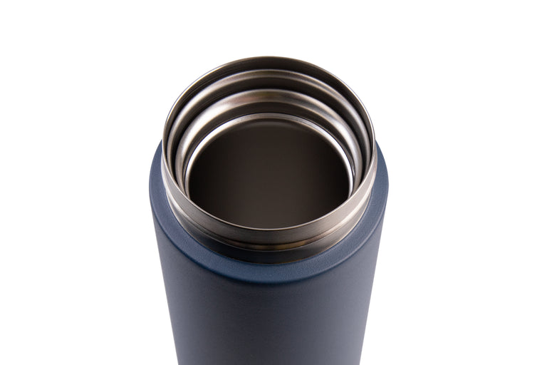 Oasis Stainless Steel Insulated Flip-Top Flask 480ml Indigo - Double Wall Vacuum Thermos