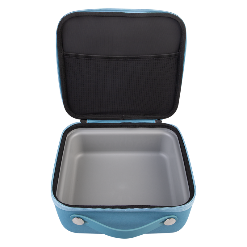 Oasis Insulated Lunch Box With Ice Flex Tub Lining 2.5L - Blue