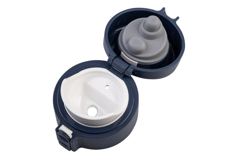 Oasis Stainless Steel Insulated Flip-Top Flask 480ml Indigo - Double Wall Vacuum Thermos