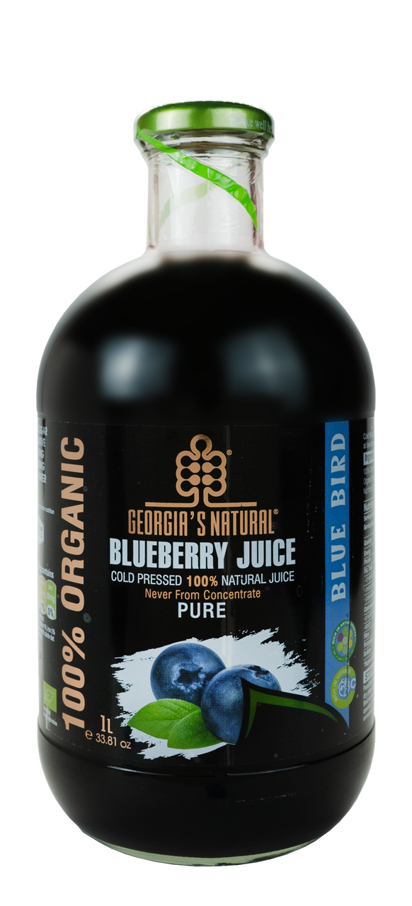 Georgia's Natural Organic Blueberry Juice 1l