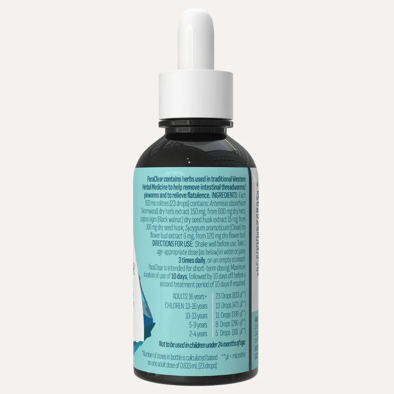Happy Bum ParaClear 50ml – Herbal Parasite Cleanse Drops for Digestive Health & Intestinal Worm Support