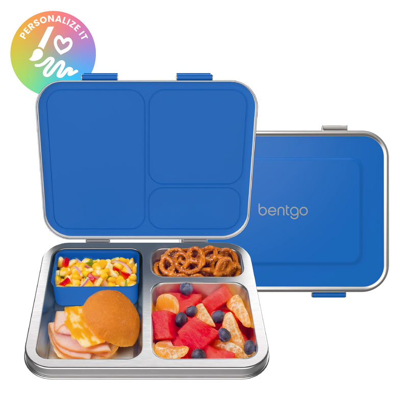 Bentgo Kids Stainless Steel Lunch Box - Blue