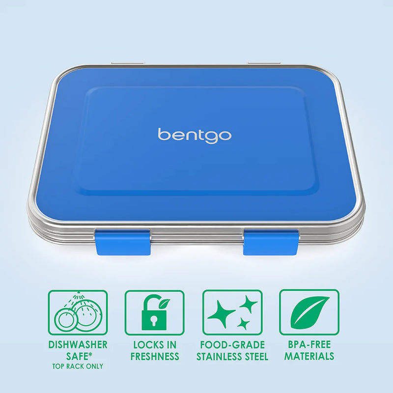 Bentgo Kids Stainless Steel Lunch Box - Blue