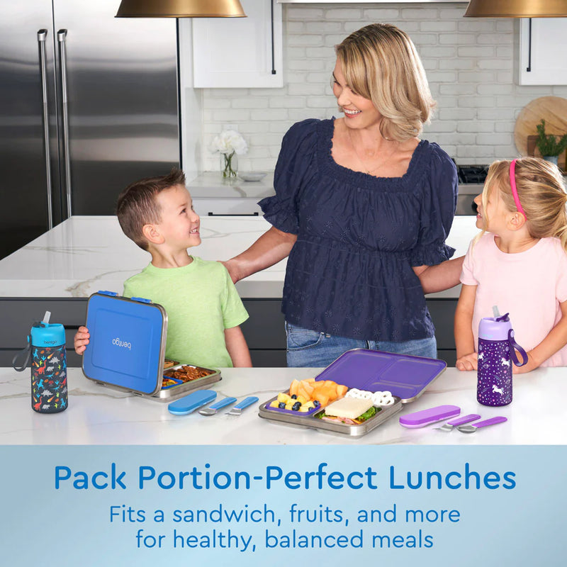 Bentgo Kids Stainless Steel Lunch Box - Blue