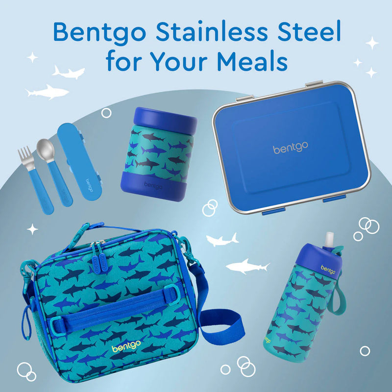 Bentgo Kids Stainless Steel Lunch Box - Blue