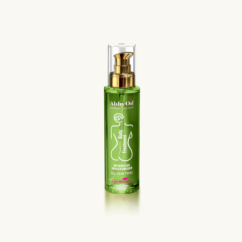 AbbyOil Body Treatment Oil 100ml – Lightweight Abyssinian Oil for Deep Hydration & Soft, Radiant Skin