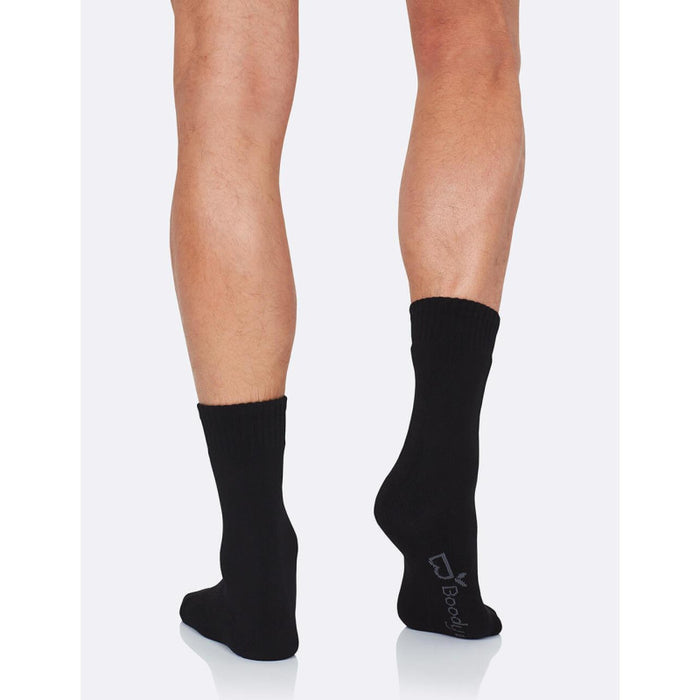 BOODY Men WorkBoot Socks 2 Black S611