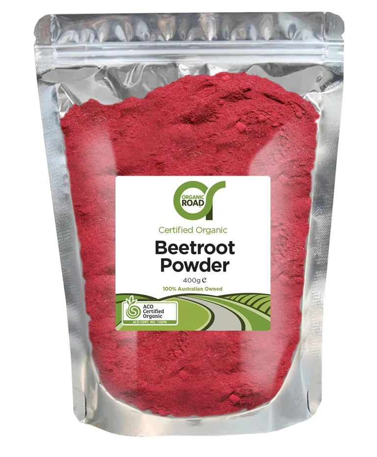 Organic Road Beetroot Powder 400g | Organic, Australia Owned