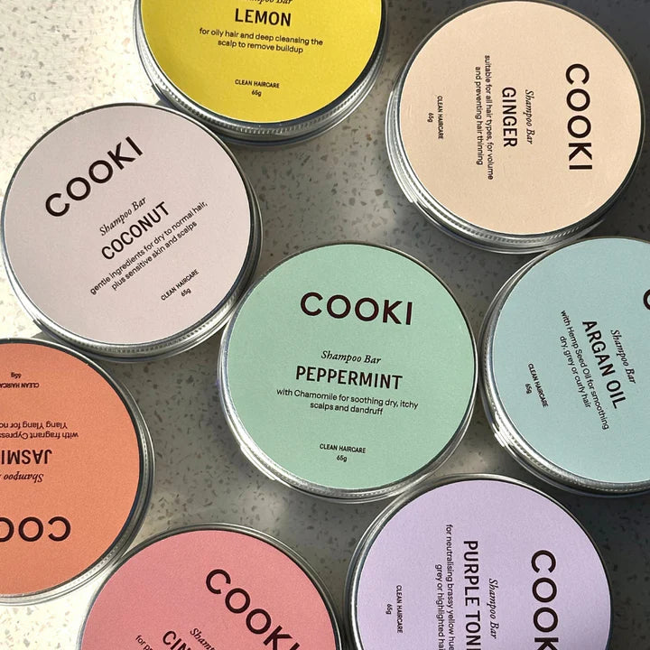 Cooki Haircare Coconut Shampoo Bar 65g