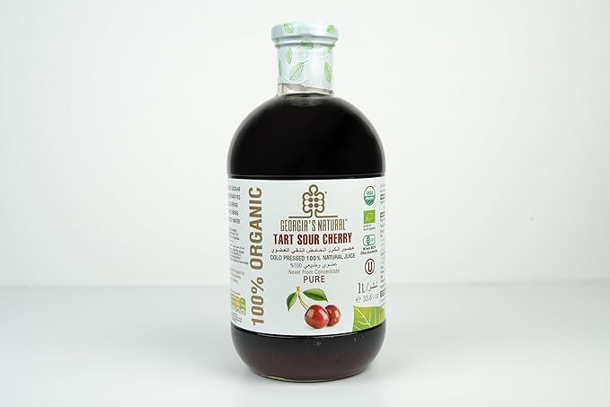 Georgia's Natural Organic Sour Cherry Juice 1l