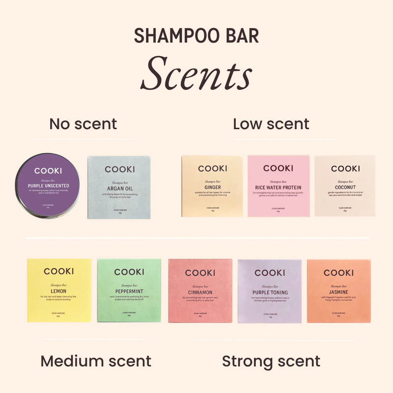 Cooki Haircare Ginger Shampoo Bar 65g