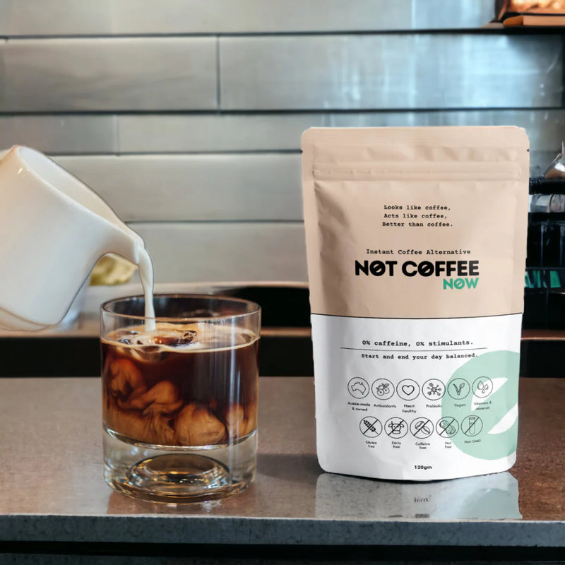 Not Coffee Now – Instant Chicory & Carob Coffee Alternative (120 g)