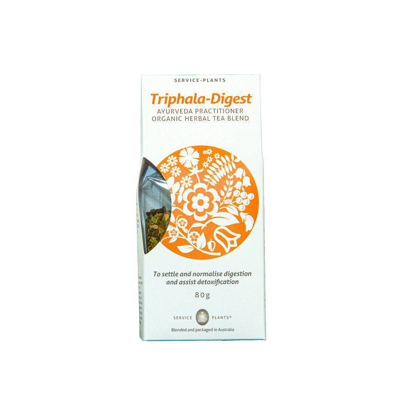 Service Plants Triphala Digest Oragnic Herbal Tea Blend 80g
