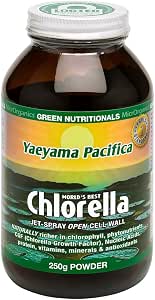 Green Nutritionals Yaeyama Pacifica Chlorella 250g powder - Vegan