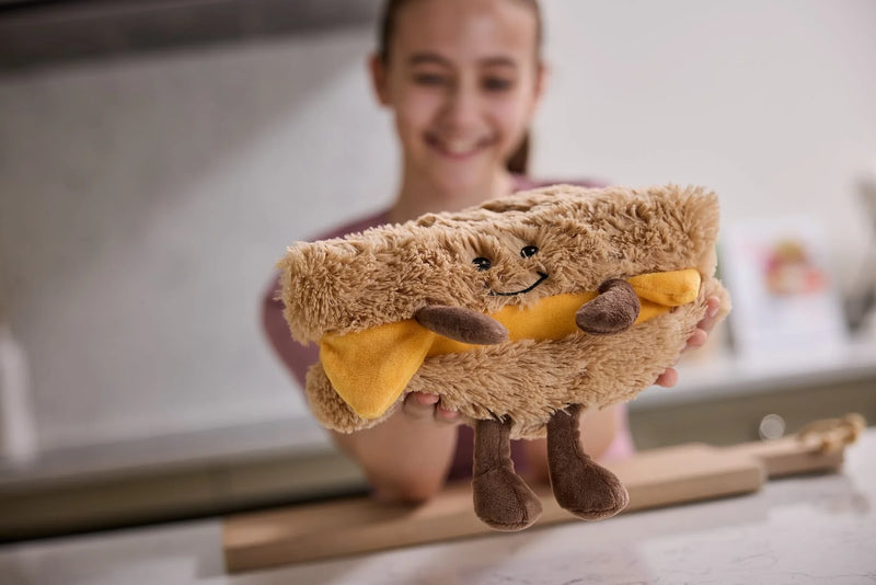 Warmies Heatable Soft Toy Grilled Cheese
