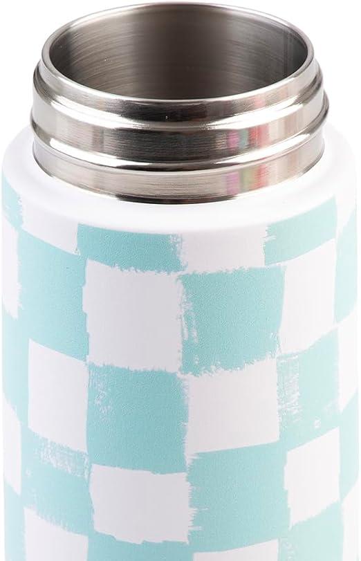 Oasis Stainless Steel Double Wall Insulated Kids Drink Bottle with Sipper Straw 550ml (CHECK IT OUT)
