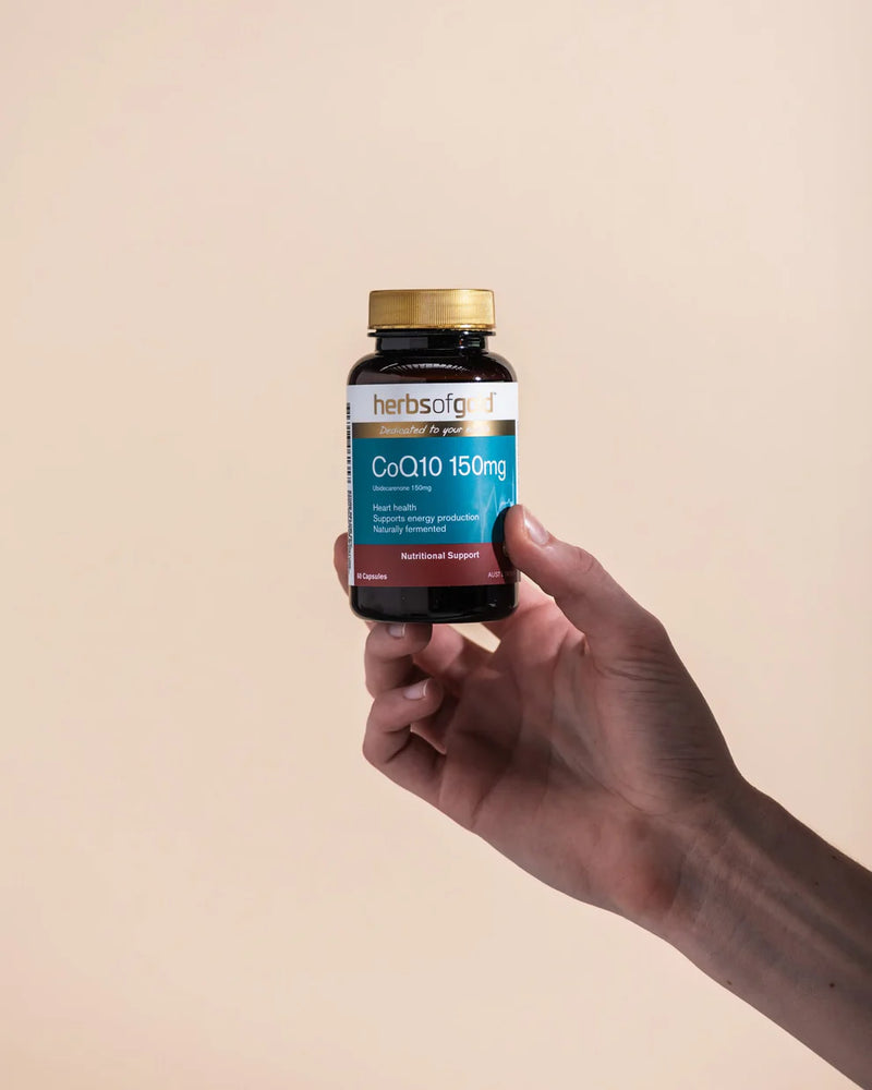Herbs of Gold CoQ10 150mg 120 Caps