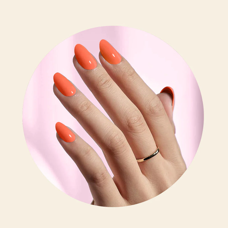 Mitty 83% Plant based Vegan polish Coral 10ml