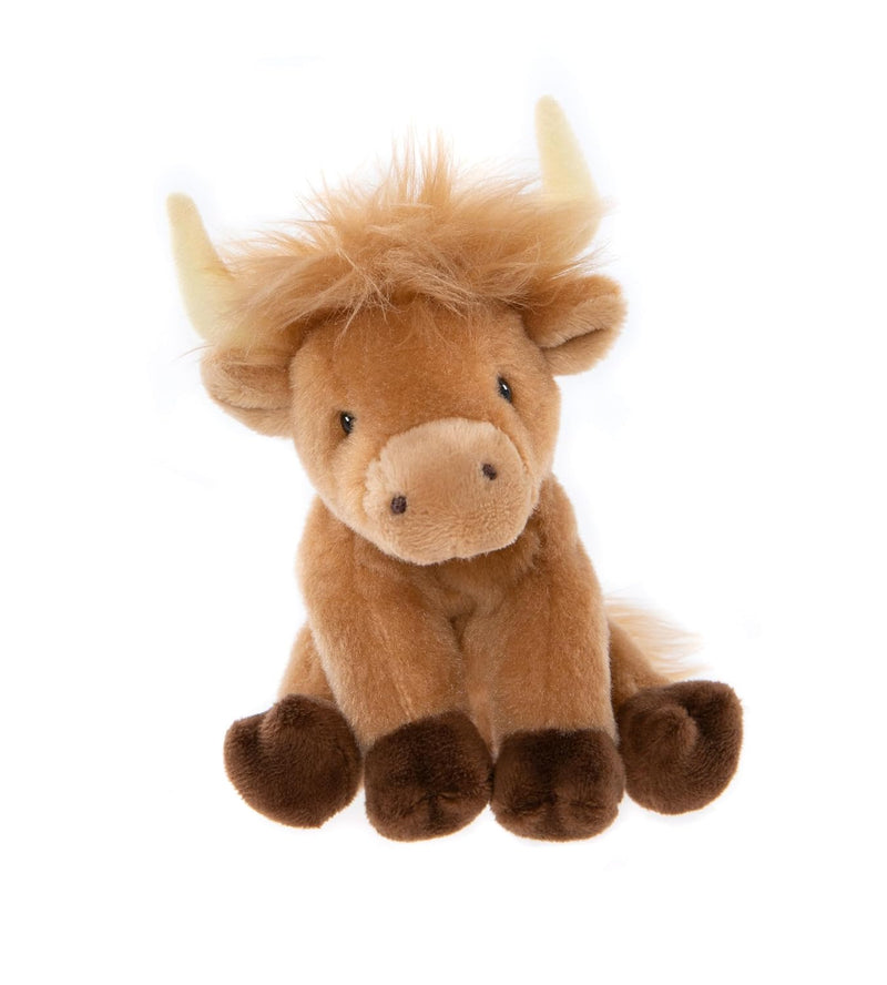 Charlie Bears Cuddle Cub Highland Cow Plush Teddy Soft Toy Bear Cute
