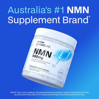 Melrose FutureLab NMN Capsules 500mg 30 Capsules – High Strength NMN for NAD+ & Cellular Energy Support