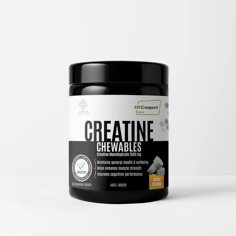 ATP Science Creatine Chewable 90 Tablets 90g