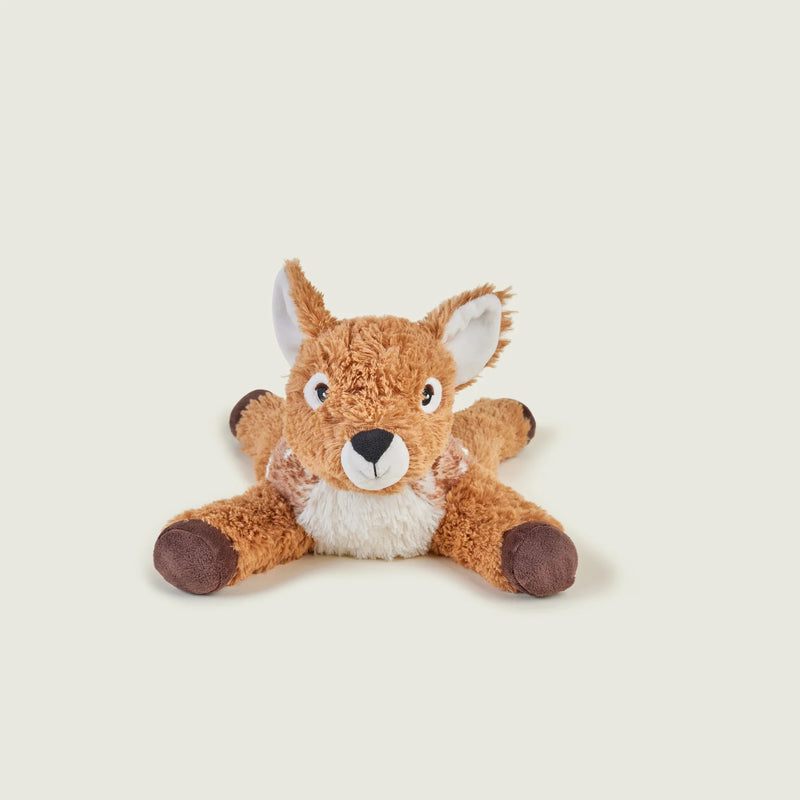 Warmies Laying Deer Heatable & Freezable Plush Toy – Microwaveable Soft Toy for Warmth, Cooling & Comfort