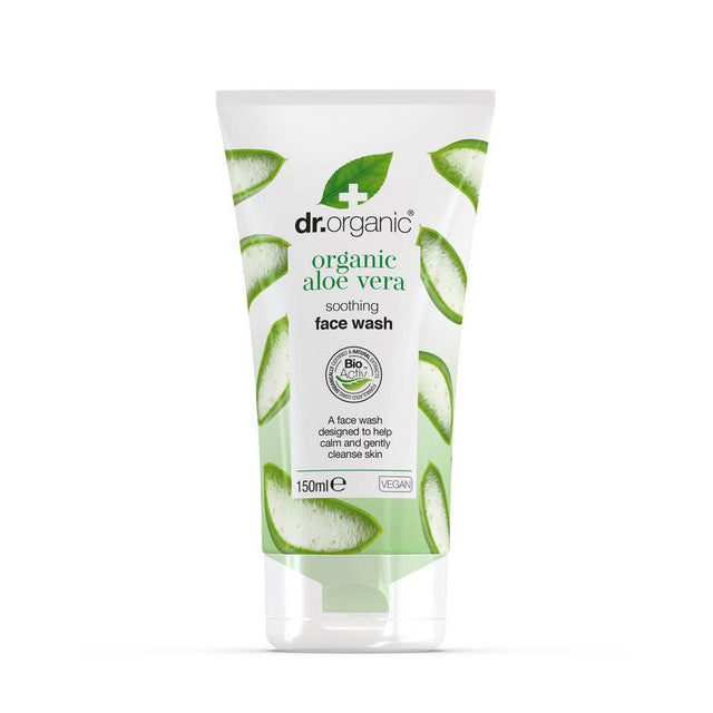 DR ORGANIC Face Wash Aloe Vera 150ml