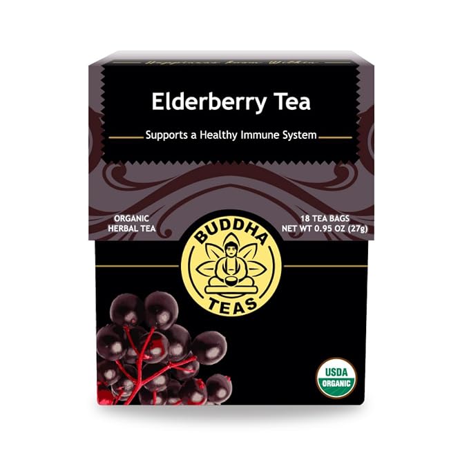Buddha Teas Elderberry Tea 18tb