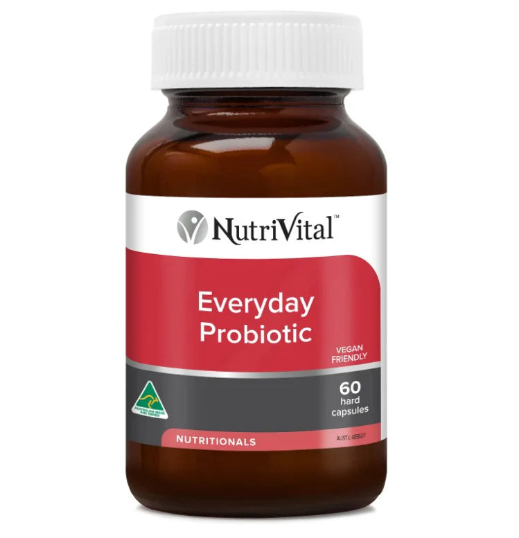 NUTRIVITAL Everyday Probiotic Plus 60 Capsules