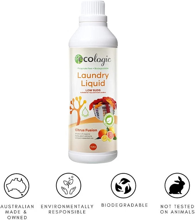 Ecologic Laundry Liquid Citrus Fusion 1L