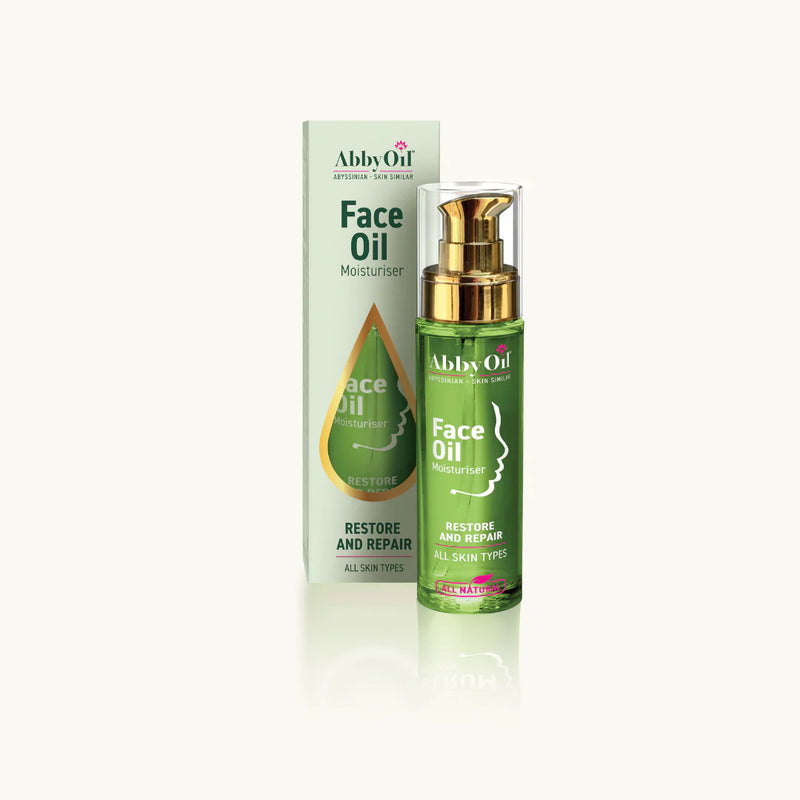 AbbyOil Face Oil 30ml – Lightweight Abyssinian Oil for Hydrated, Radiant & Smooth Skin