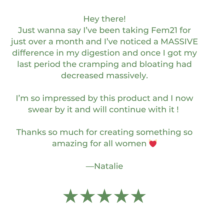 Natural Health By Meah Fem21 300g tub