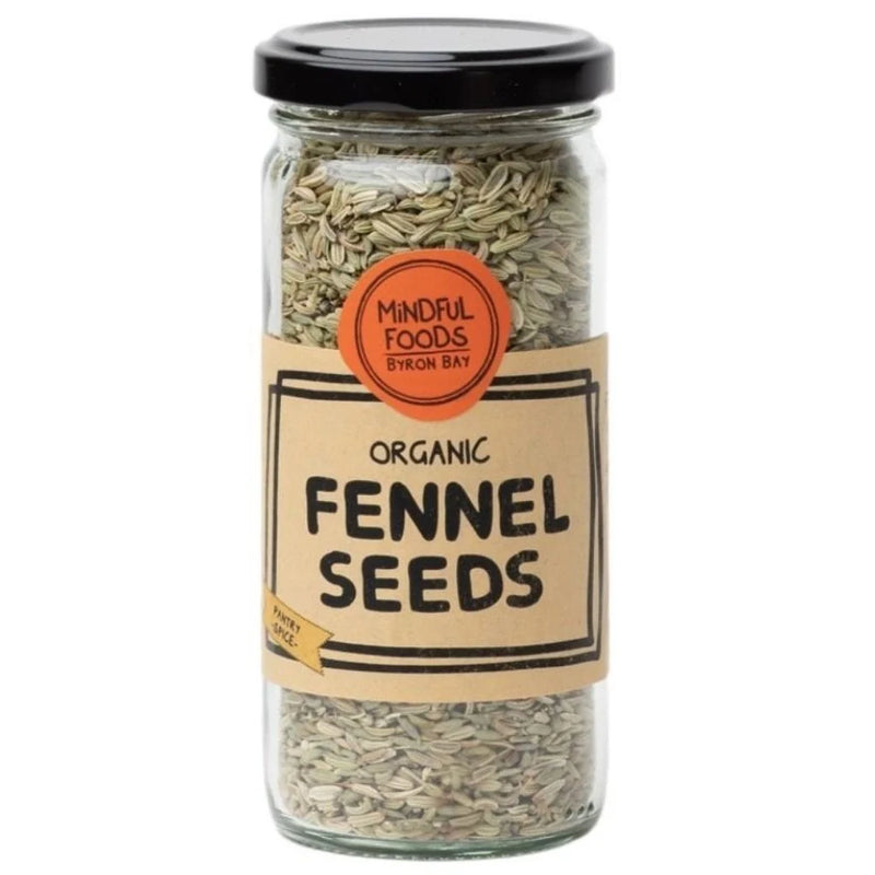 Mindful Foods Organic Fennel Seeds 100g – Premium Whole Fennel Seeds