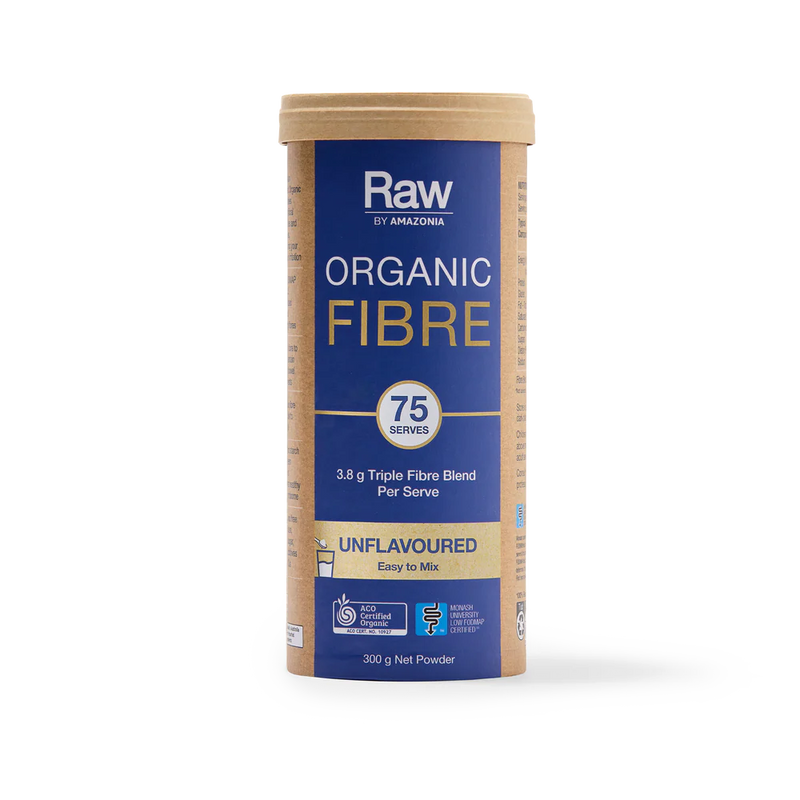 AMAZONIA Raw Real Foods Organic Fibre Unflavoured 300g