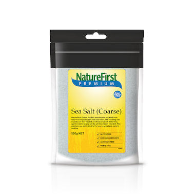 NATURE FIRST Sea Salt Coarse 500G