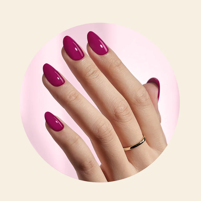 Mitty 83% Plant based Vegan polish Wild Fuchsia 10ml
