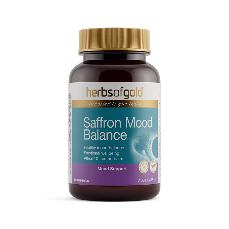 Herbs of Gold Saffron Mood Balance 60 caps